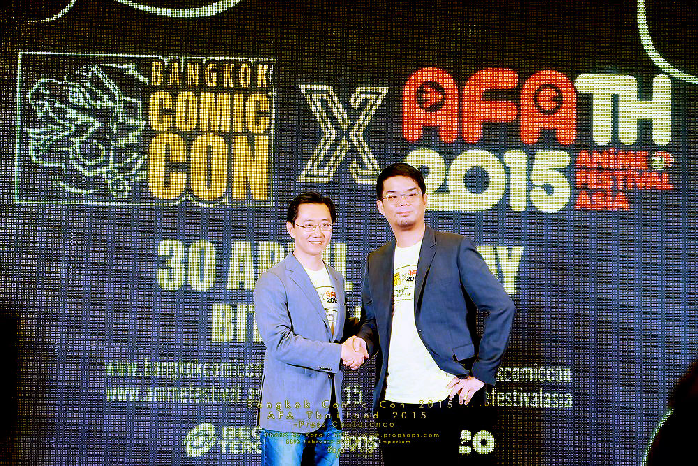 ประมวลภาพงานแถลงข่าว Bangkok Comic Con x Anime Festival Asia Thailand 2015