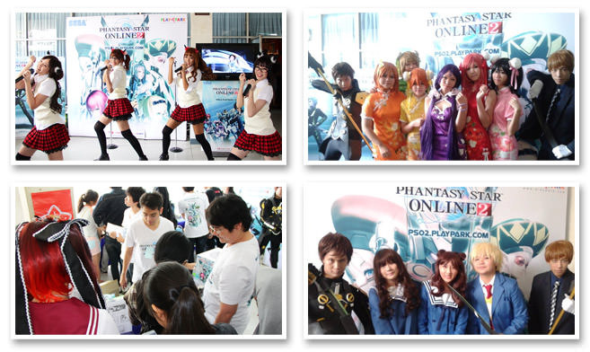 PSO2 ตอบรับกระแสชาว Anime พร้อมยกพลตะลุยงานยาวตลอด